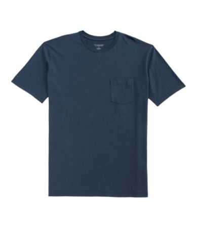 Roundtree & Yorke Big & Tall Solid Jersey Pocket Tee