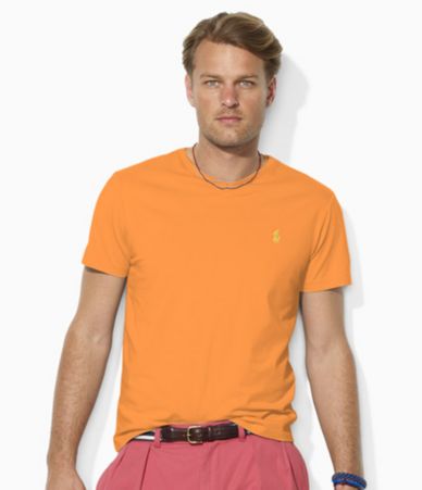 Polo Ralph Lauren Medium-Fit Short-Sleeved Cotton V-Neck T-Shirt