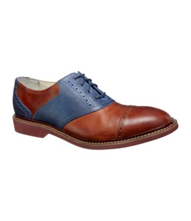 Cole Haan Men�s Air Franklin Cap-Toe Saddle Oxfords