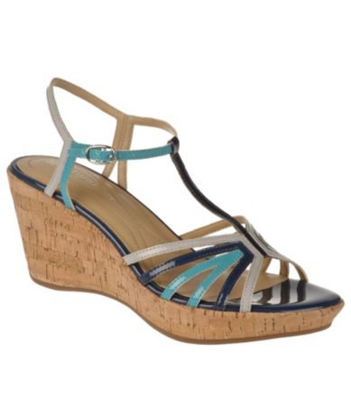 Naturalizer Women�s Newly T-Strap Wedge Sandals