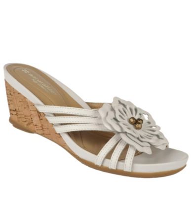 Naturalizer Sana Slip-On Wedge Sandals