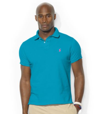 Polo Ralph Lauren Big & Tall Classic-Fit Cotton Mesh Polo