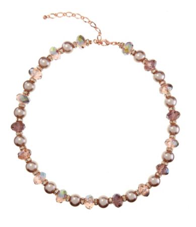 Cezanne Beaded Rondell Necklace