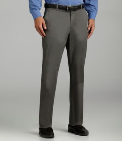 Perry Ellis Flat-Front Twill Pants