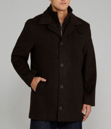 Daniel Cremieux Signature Westport Button-Front Wool Coat
