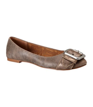 Fossil Maddox Buckle-Detail Flats