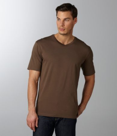 Roundtree & Yorke Big & Tall Solid V-Neck Tee