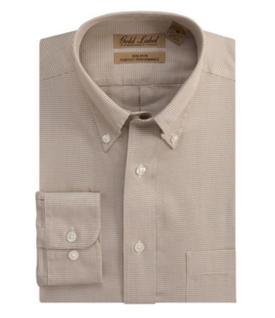 Roundtree & Yorke Gold Label Houndstooth Sportshirt