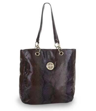 Kate Landry Chelsea Snake Tote