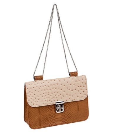 Big Buddha Bondi Embossed Shoulder Bag $75.00