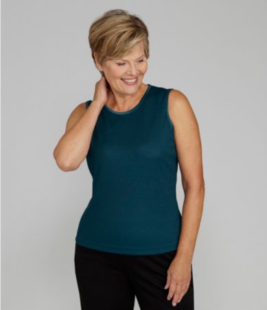 Allison Daley Rib Knit Crewneck Top