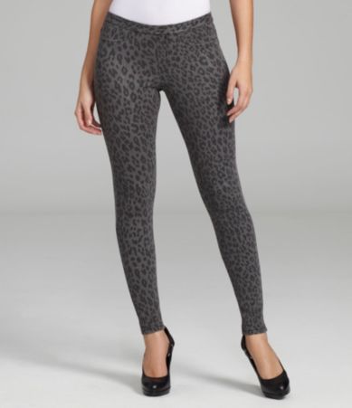 Hue The Original Jeans Leopard Print Leggings