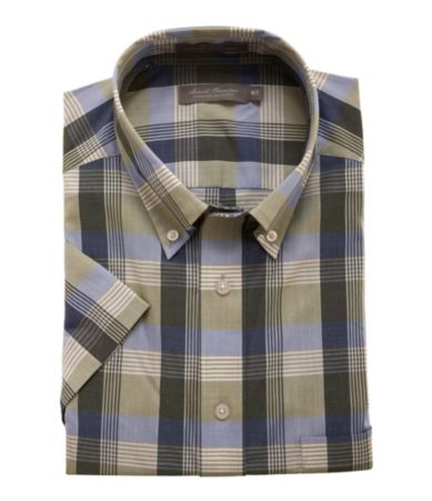 Daniel Cremieux Signature Big & Tall Slub Plaid Sportshirt