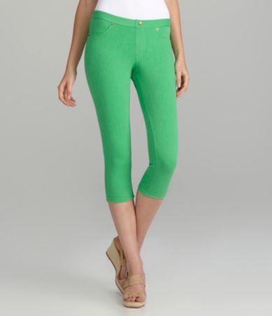 Memoi Chino Capri Leggings