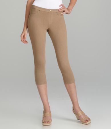 Memoi Chino Capri Leggings