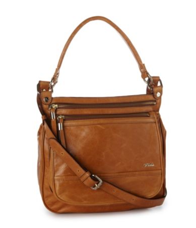 Tre Vero Top-Handle Messenger Cross-Body Bag
