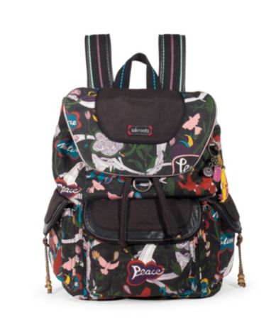 Sakroots Artist Circle Flap Backpack