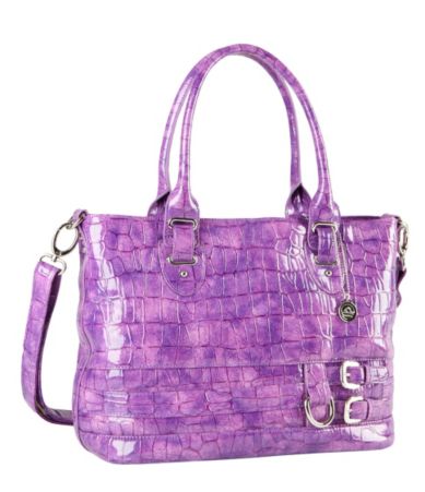 Big Buddha Sally Faux Croc Tote