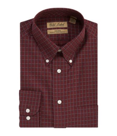 Roundtree & Yorke Gold Label Checked Sportshirt