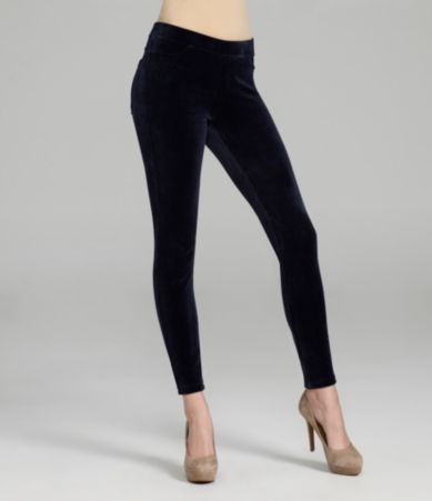 Hue Cotton Velvet Leggings