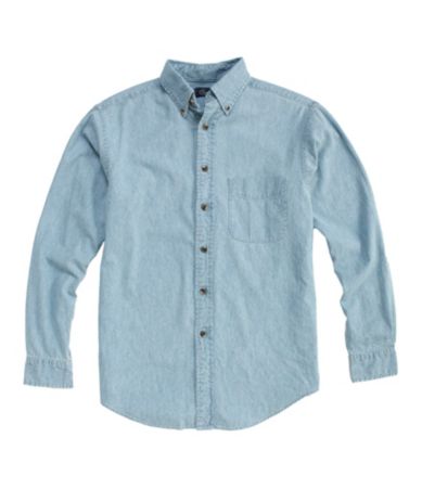 Roundtree & Yorke Casuals Denim Sportshirt