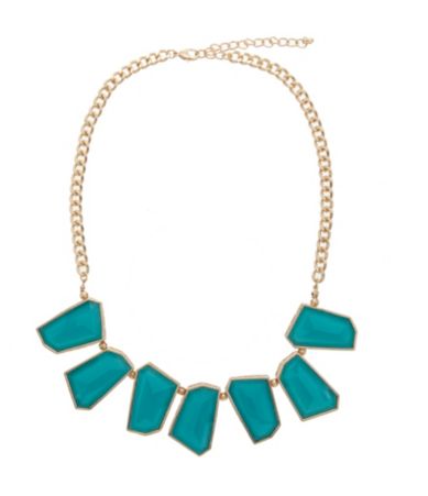 Anna & Ava Neon Geo Frontal Necklace