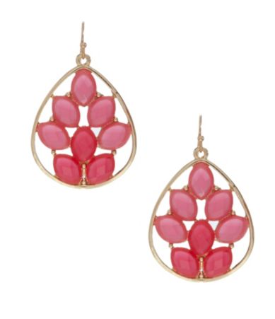 Anna & Ava Neon Geo Mosaic Teardrop Earrings