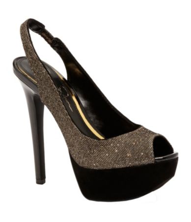 Jessica Simpson Halie Slingback Platform Sandals