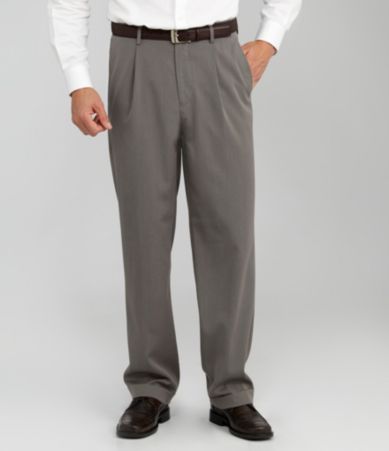 Murano Davis Pleated Solid Pants