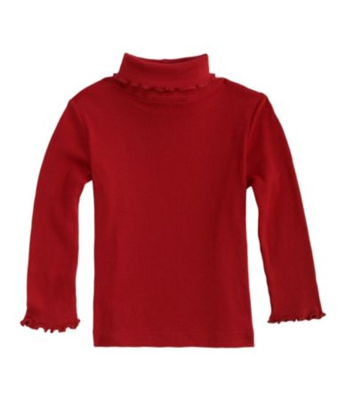 Copper Key  2T-6X Solid Turtleneck