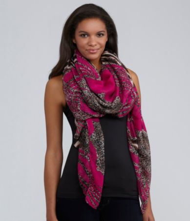 Natasha Accessories Safari Animal Oversize Scarf