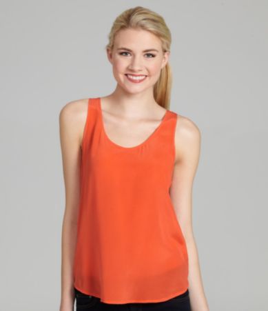 French Connection Winter Silk Tank Top