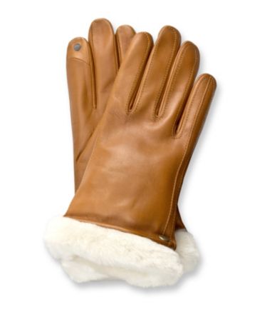 UGG Leather Smart Gloves