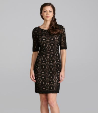 Night Way Lace Sheath Dress
