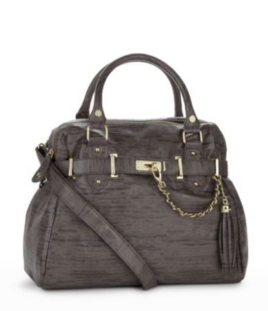 Steve Madden Lizard Neptune Satchel