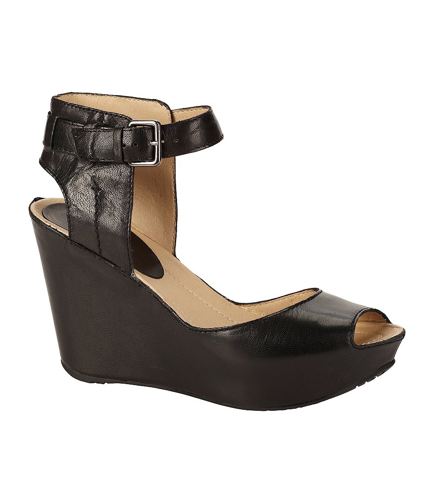 Kenneth Cole Reaction Sole My Heart Ankle-Strap Wedge Sandals | Dillards