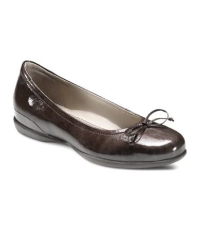 Ecco Cosmic Ballerina Leather Flats
