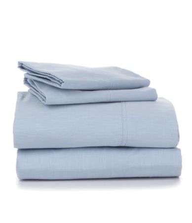 Cremieux 270-Thread-Count Percale Solid Sheet Set