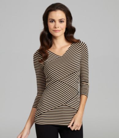 Vince Camuto Bandage Stripe Top