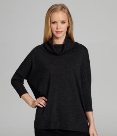 Eileen Fisher Cowlneck Boxy Tunic  Dillards 