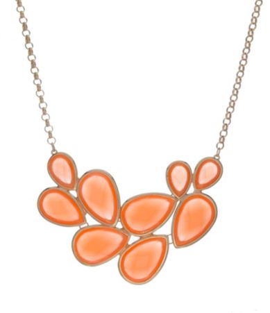 Natasha Teardrop Bib Necklace