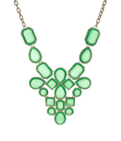Natasha Mosaic Bib Necklace