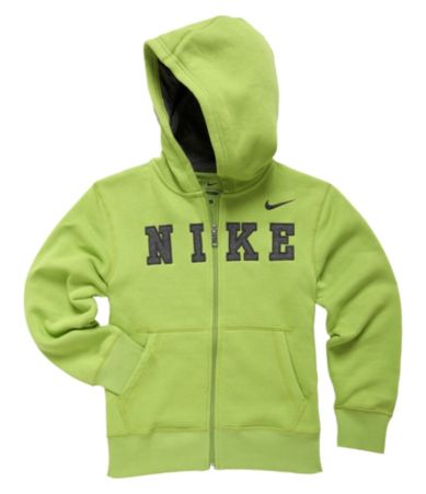 Nike 8-20 Brushed Fleece Full-Zip Hooded Sweatshirt