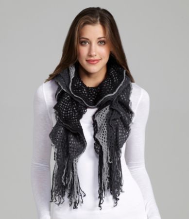 Capelli New York Crochet Muffler Scarf  Dillards 