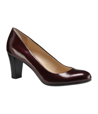 Calvin Klein Renni Lizard-Embossed Pumps