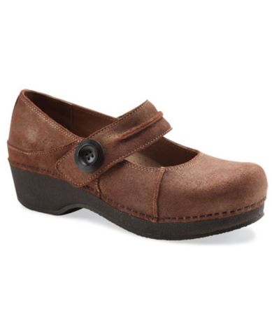 Dansko Crepe Mary Jane Loafers