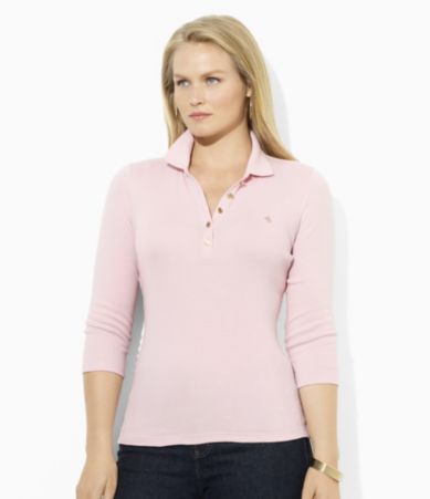 Lauren Ralph Lauren Woman Cotton Jersey Polo Shirt