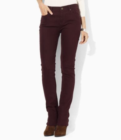 Lauren Jeans Co. Slimming Modern Straight-Leg Jeans