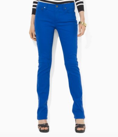 Lauren Jeans Co. Slimming Modern Straight-Leg Jeans