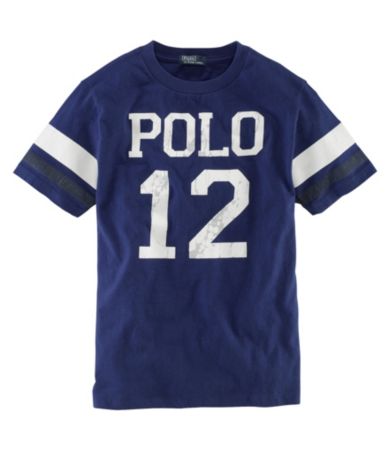 Ralph Lauren Childrenswear 8-20 Polo 12 Graphic Tee
